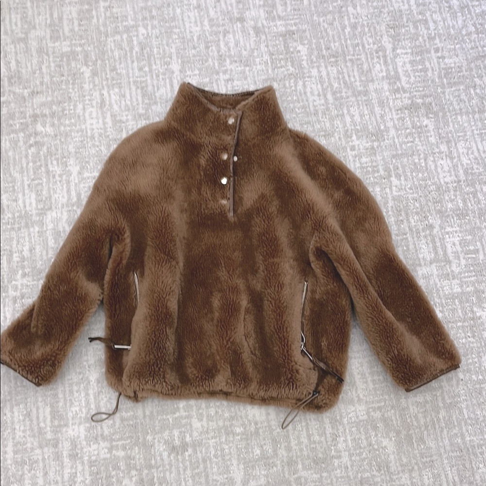 Cozy Brown woman Jacket